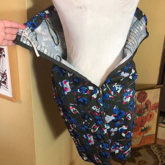 RACHEL ROY 4 Paintsplat Strapless Corset $168 new - Picture 8 of 16